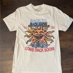 Halsey AUTHENTIC 2026 Concert Back To Badlands Graphic Tee with Sun Small